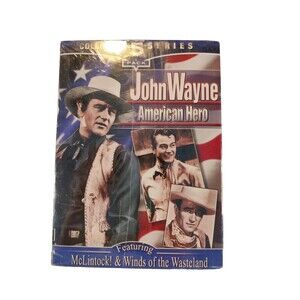 John Wayne - American Hero of the Movies (VHS, 2002, 5-Tape Set)-New Sealed